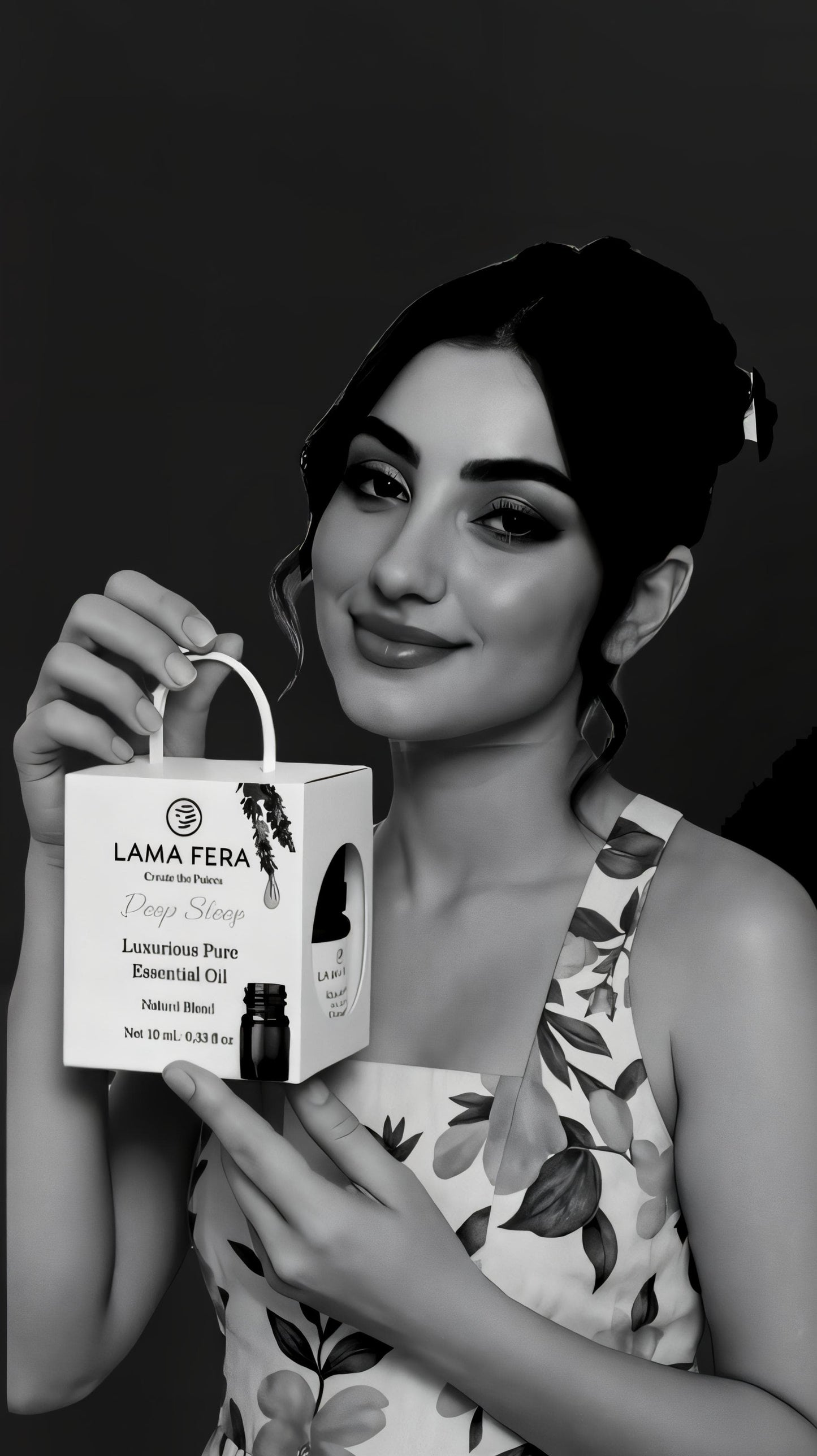 LAMA_FERA™ Stress-Relief Luxurious Pure Essential Oil Calming Blend